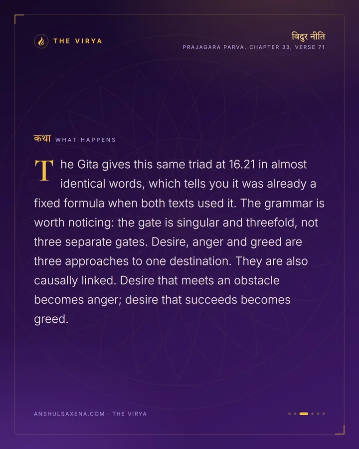 Three Gates, One Room, card 3 of 6