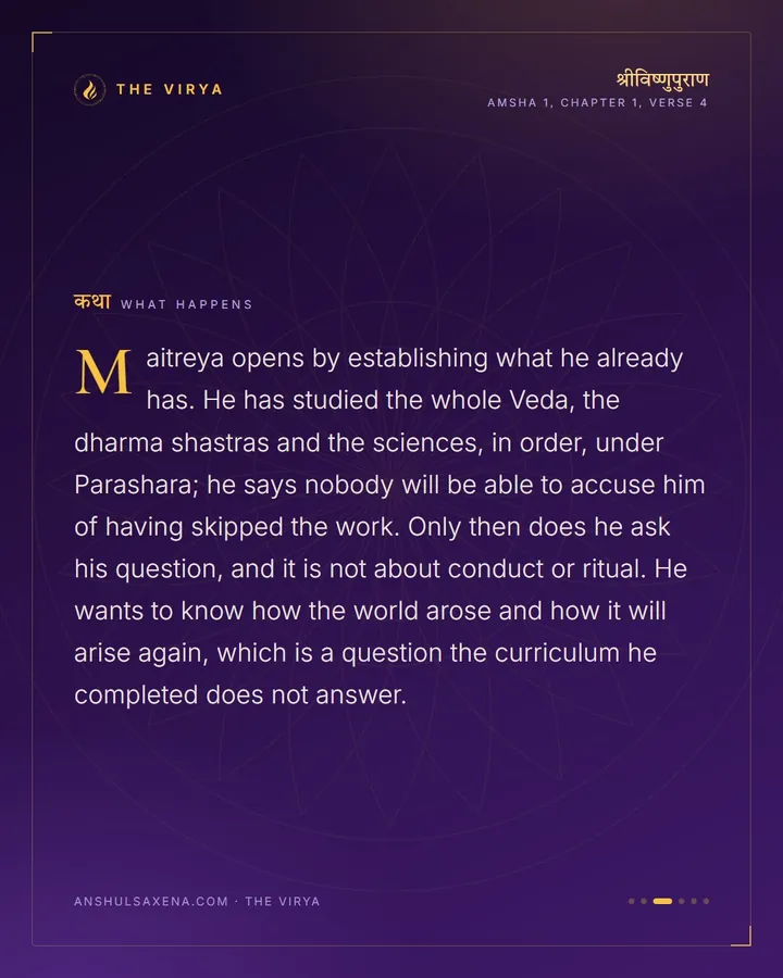 The Question The Book Was Written To Answer, card 3 of 6