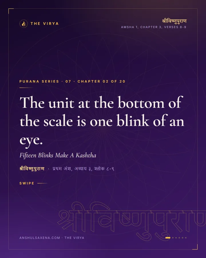 Fifteen Blinks Make A Kashtha, card 1 of 6