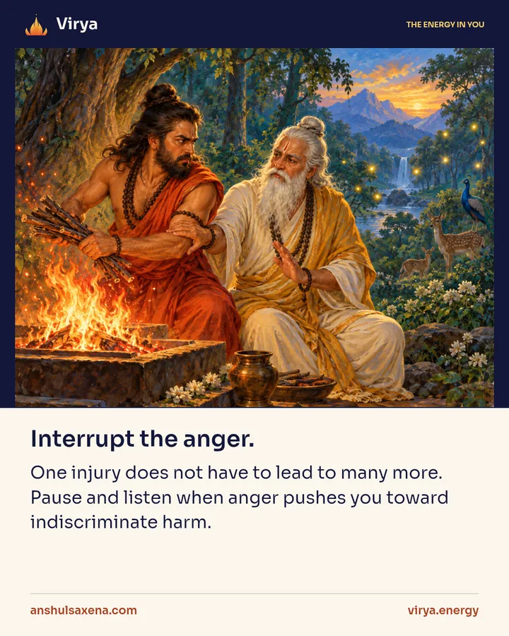 Painting for Interrupt the anger
