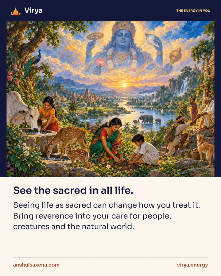 Painting for See the sacred in all life