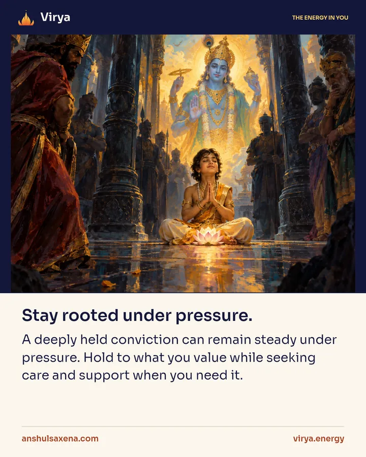 Painting for Stay rooted under pressure