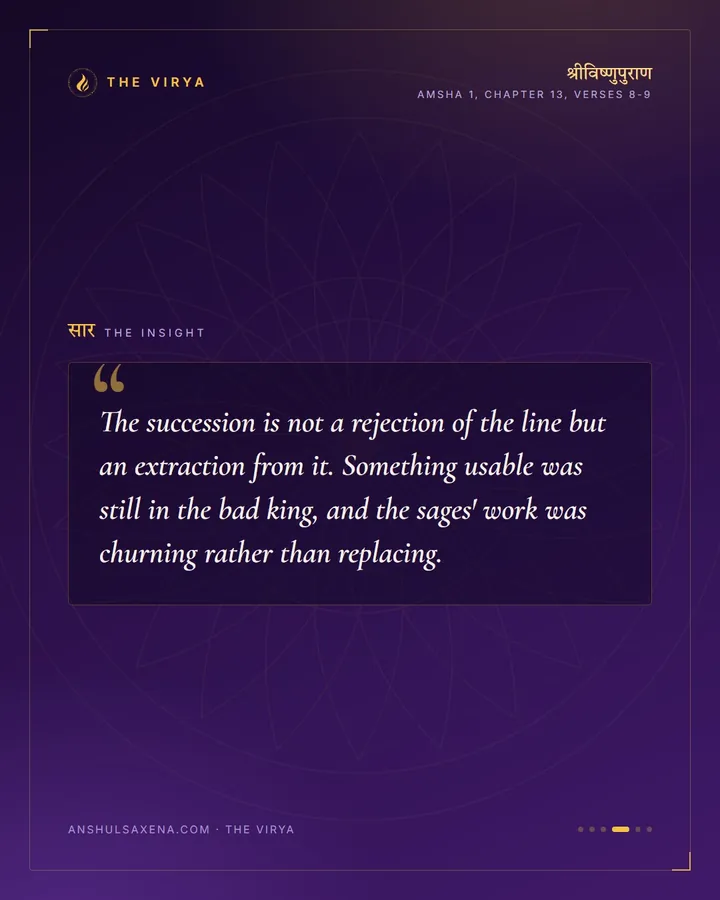 From The Arm Of A Bad King, card 4 of 6