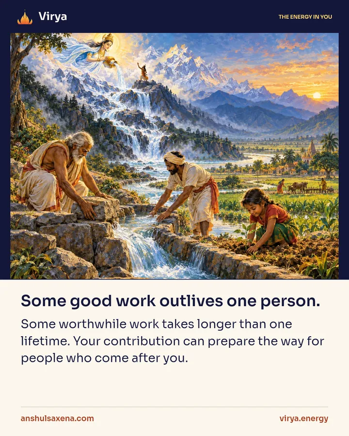 Painting for Some good work outlives one person