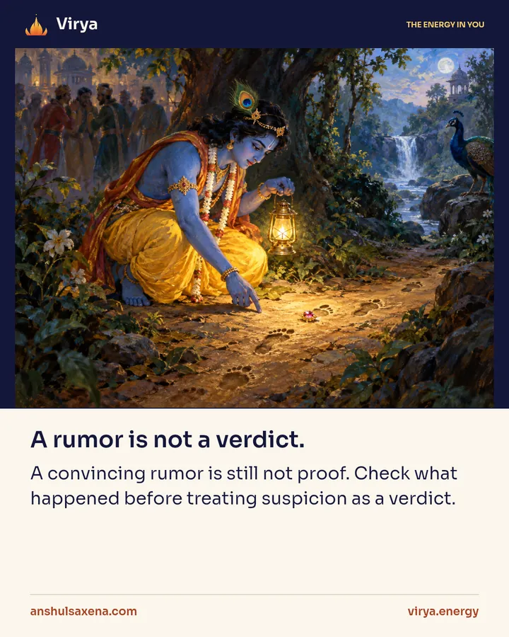Painting for A rumor is not a verdict