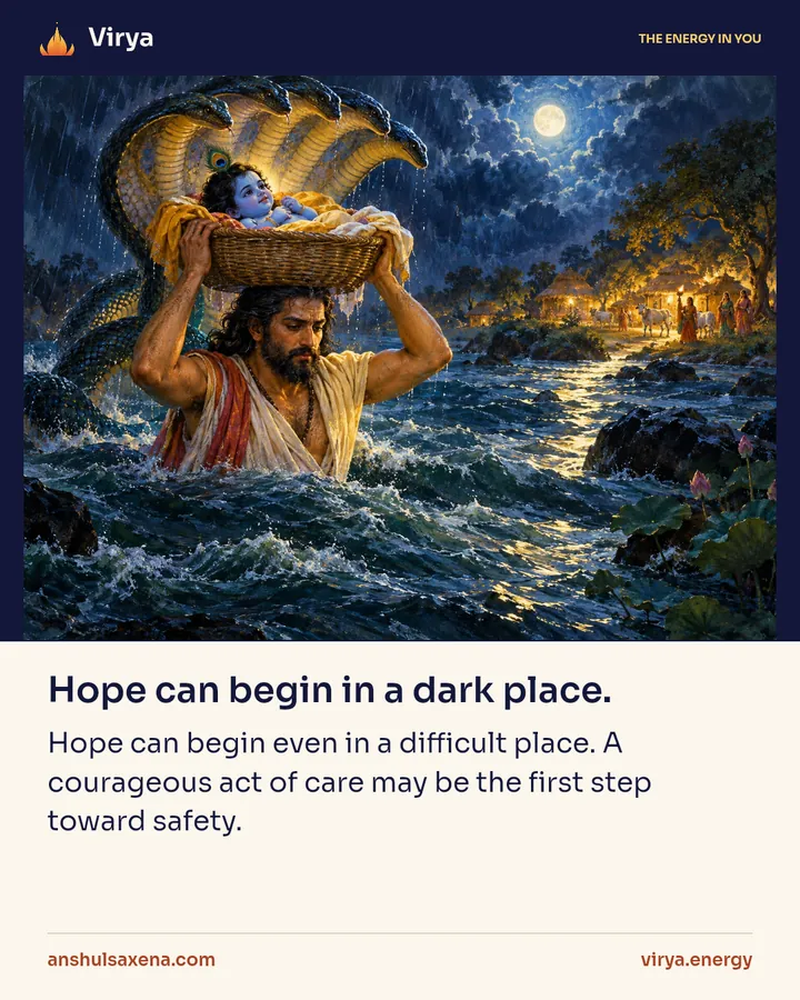 Painting for Hope can begin in a dark place