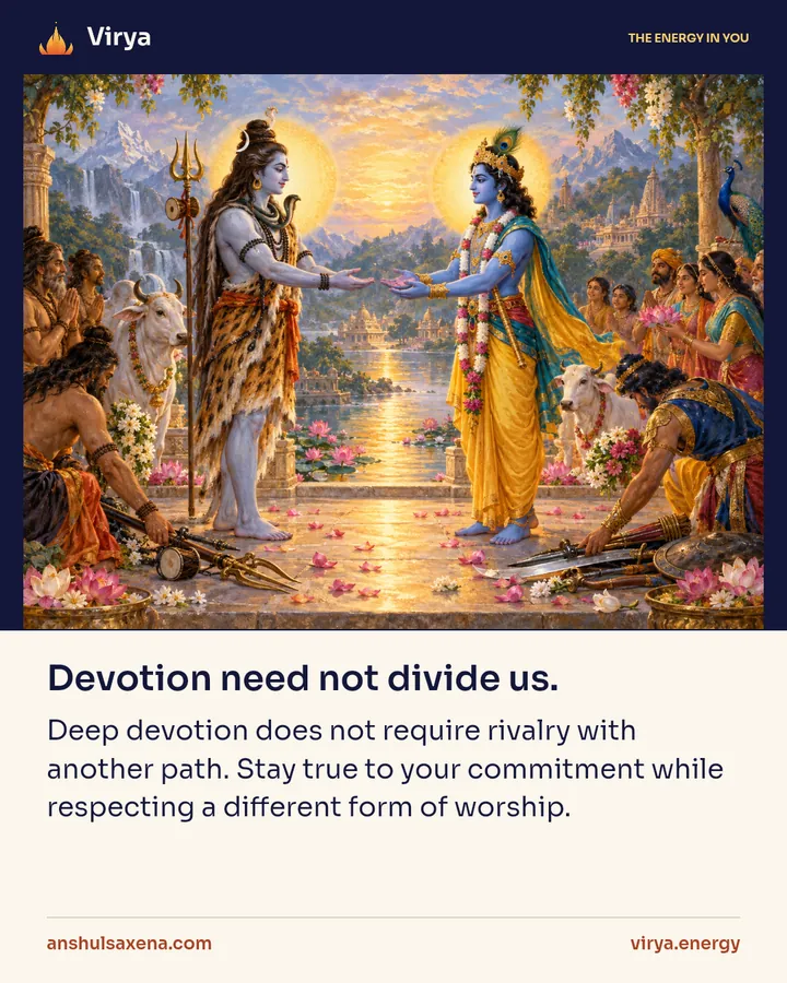 Painting for Devotion need not divide us