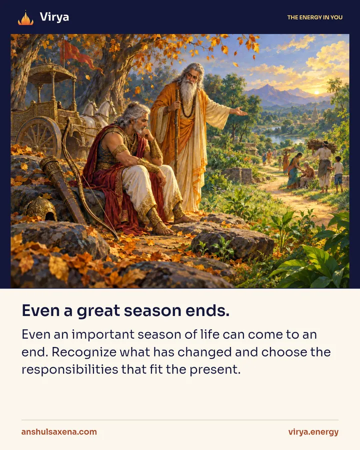 Painting for Even a great season ends