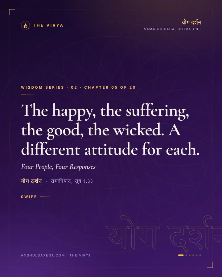 Four People, Four Responses, card 1 of 6