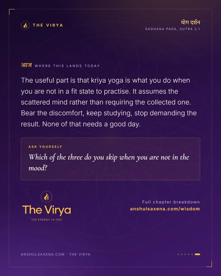 Yoga For People With Restless Minds, card 6 of 6