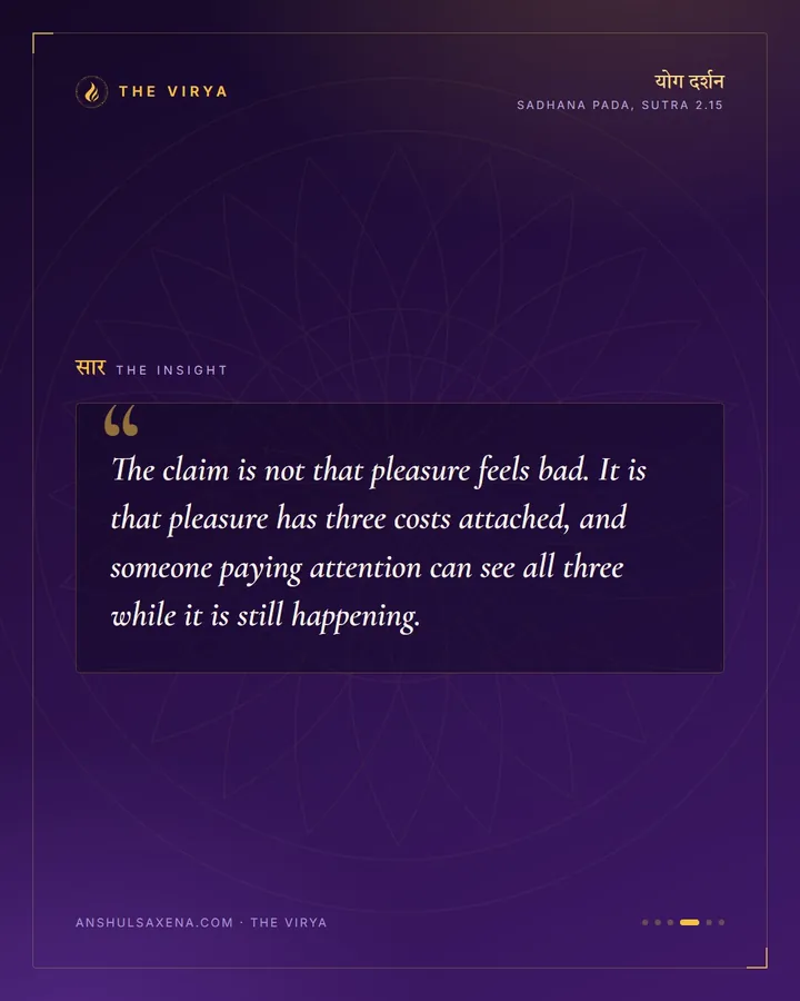 Why Pleasure Counts As Pain, card 4 of 6