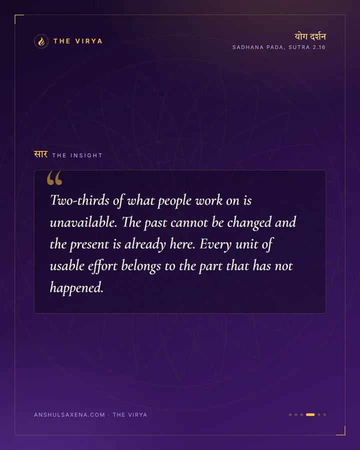 Only The Future Is Available, card 4 of 6
