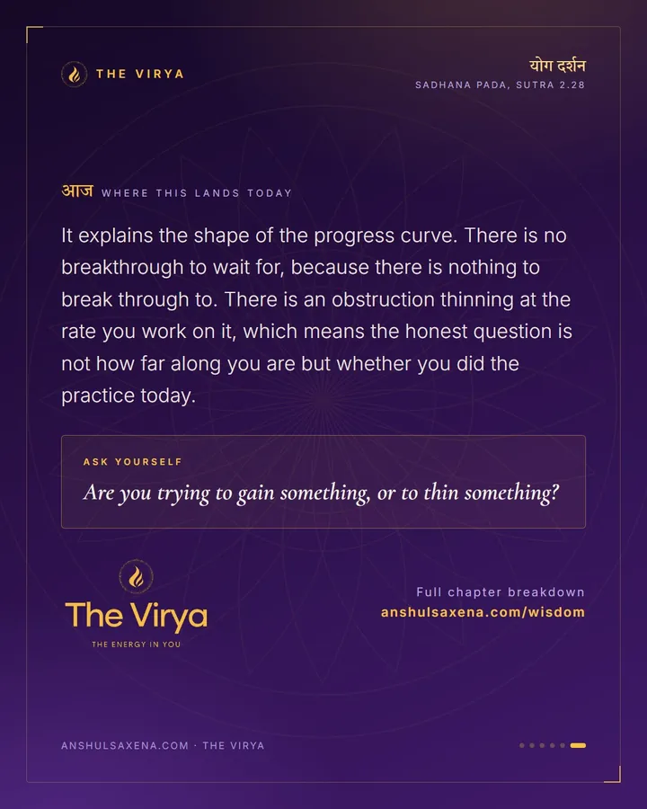 As The Impurity Thins, The Light Comes Up, card 6 of 6