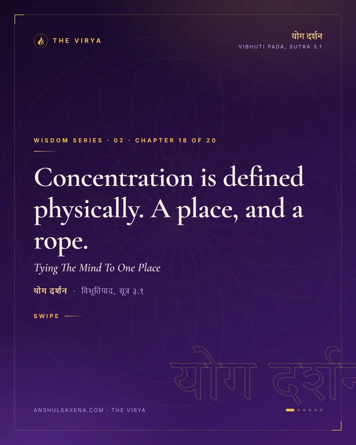 Tying The Mind To One Place, card 1 of 6