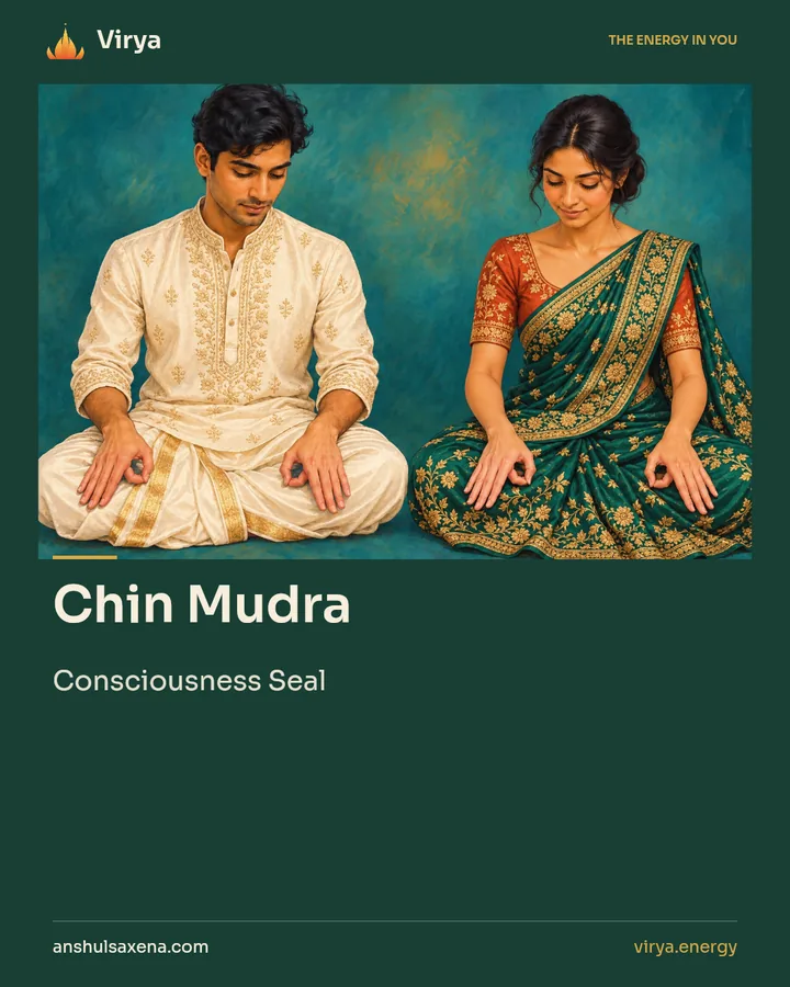 Chin Mudra. Consciousness Seal.