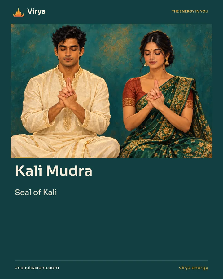 Kali Mudra. Seal of Kali.